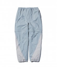 20ELTSM015 Detachable Nylon Track Pants_Sky Gray