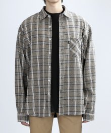 MOST CHECK SHIRTS (BROWN BEIGE)