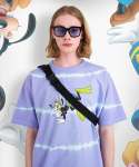 메인부스(MAINBOOTH) Mickey Mouse Tie-dye T-shirt(PURPLE)