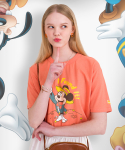 메인부스(MAINBOOTH) Mickey Mouse For Minnie T-shirt(CITRUS ORANGE)