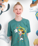 메인부스(MAINBOOTH) Mickey Mouse For Minnie T-shirt(SAND GREEN)
