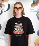 메인부스(MAINBOOTH) Mickey Mouse Love The Earth T-shirt(BLACK)