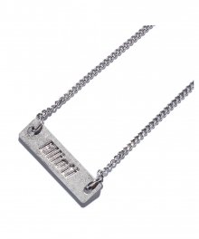 20ELTSM028 Silver Bar Necklace