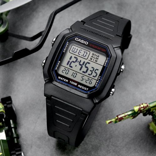 카시오(Casio) W-800H-1A 남성 군인 전자 시계 - 37,000 | 무신사 스토어