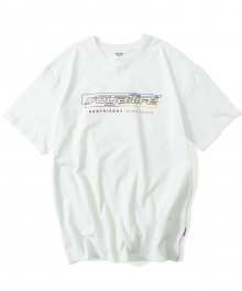 RL617 스트로크 ID 로고 반팔 티셔츠 - 화이트