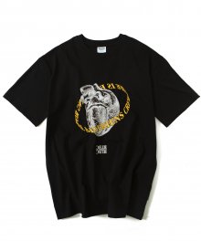 RL626 하트 반팔 티셔츠 - 블랙