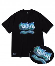 20ELTSM004 Summer Wave T-Shirts_Black