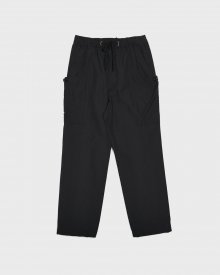 20SS COMFY KANGAROO POCKET PANTS BLACK