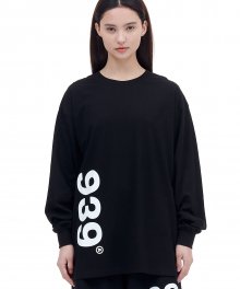 939 LOGO LONG SLEEVE (BLACK)