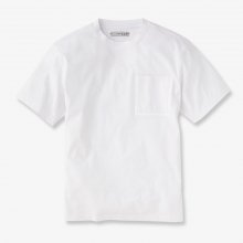 프레시 웰딩포켓 티셔츠 - WHITE