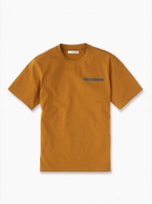프레시 웰딩포켓 티셔츠 - CAMEL