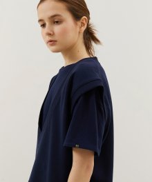 Basic T-shirts (Navy)