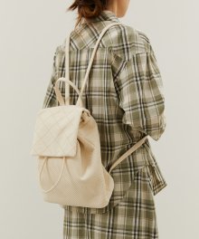 Raw Cotton Backpack