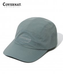 NYLON 5PANELS CAMP CAP GRAY