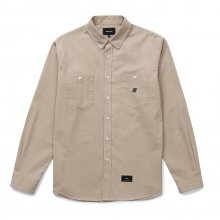 Pigment Dyed N-3 Utility Shirt (Sand)