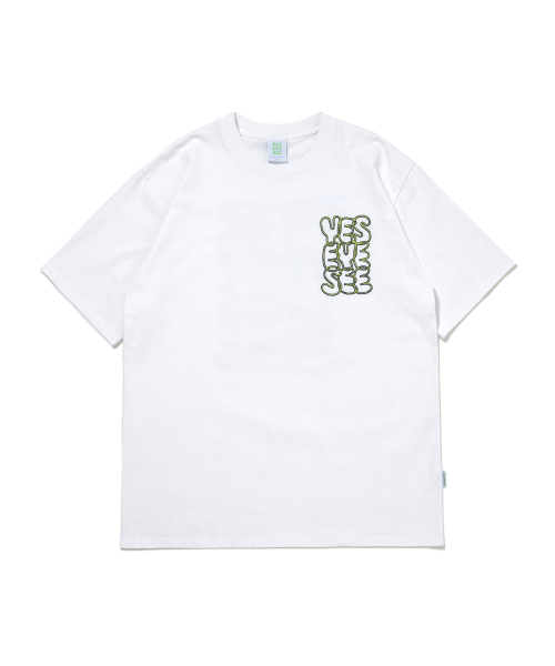 예스아이씨(YESEYESEE) Y.E.S Neon Tee White - 사이즈 & 후기