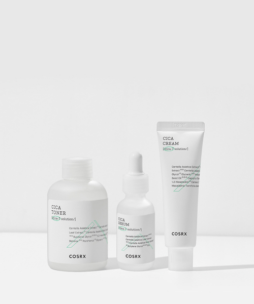 코스알엑스() 퓨어 핏 시카 3종 세트(토너+세럼+크림) 상품 이미지