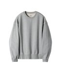 러프사이드(ROUGHSIDE) Oversized Sweat Shirt M.Grey