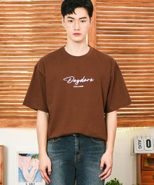 CALLIGRAPHY T(BROWN)