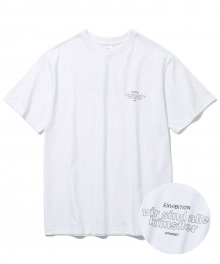 OUT LINE SLOGAN TEE_WHITE(IK2AMMT519A)