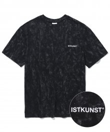 TIE DYED LOGO TEE_BLACK(IK2AMMT514A)