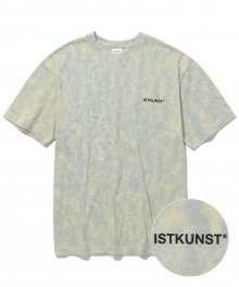 TIE DYED LOGO TEE_YELLOW(IK2AMMT514A)