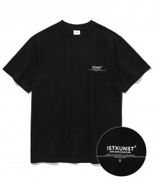 SANS SERIF LOGO TEE_BLACK(IK2AMMT513A)