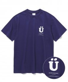 BIG U LOGO TEE_PURPLE(IK2AMMT512A)