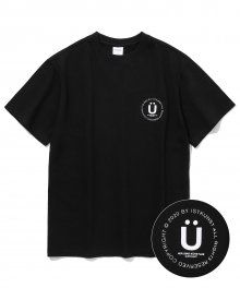 CIRCLE LOGO TEE_BLACK(IK2AMMT505A)