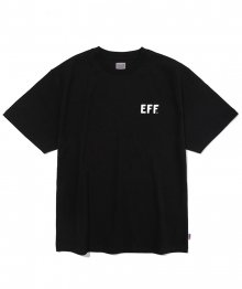 스몰 EFF 로고 반팔 티셔츠 블랙
