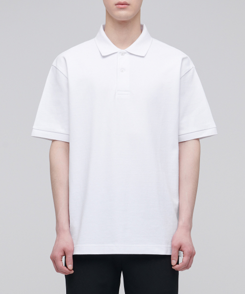 Relaxed Fit Piqué polo shirt