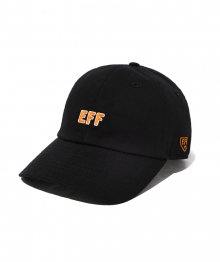 TWO TONE EFF LOGO BALLCAP BLACK