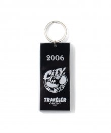 CITY TRAVELER KEYRING(BLACK)_CTTZUAC01UC6