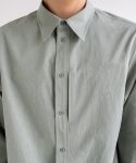 꼼소넛(COMSONNOT) Side pocket shirt (Mint) [Man]