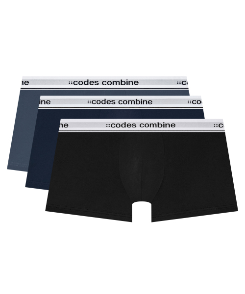 코데즈컴바인 이너웨어(codescombineinnerwear) [액티브에어] 베이직 컬러 모노톤 드로즈 3PACK