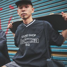 스타터 x 발란사 우븐 브이넥 티셔츠 STARTER x BALANSA_WOOVEN V NECK TS