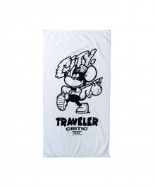 CITY MOUSE BEACH TOWEL(WHITE)_CTTZUAC03UC2