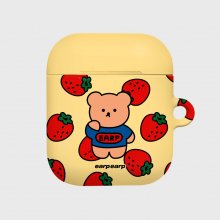 strawberry bear-yellow(Hard air pods)