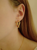피오레(FIORE) rosa ring earring