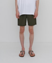 SUMMER ESSENTIAL SHORTS-DARK OLIVE