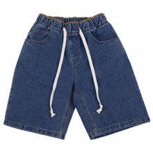 Denim Easy Shorts/Medium Blue