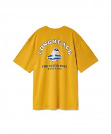 Long Beach Baby Paul T-shirts Yellow