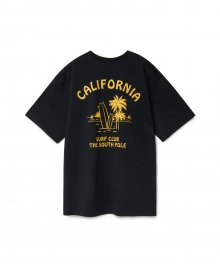 California Surf Club T-shirts Black