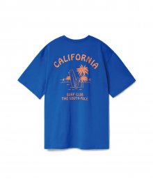 California Surf Club T-shirts Blue