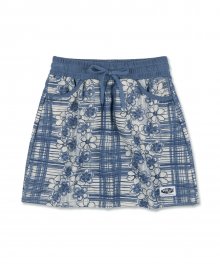 Daisy Doodle Skirt [DUSTY BLUE]