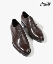Tailor Atelier Round-Toe Punching Oxford SC102 [BROWN]