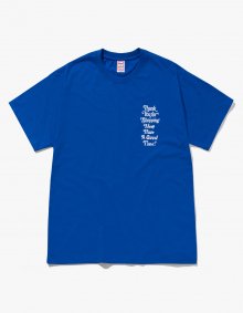 Thank You For Shopping S/S Tee - Cobalt Blue