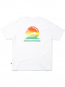 (SS20) Palm Tree Tee White