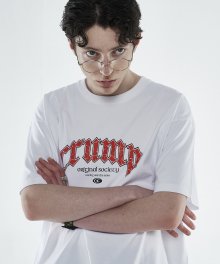 스크래치 아치 로고 티셔츠 (CT0263-3)