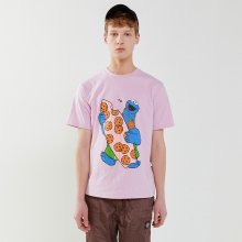 [SM20 SV X Sesame Street] Big Print T-Shirts(Lavender)